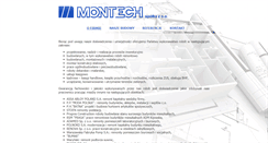 Desktop Screenshot of montech.waw.pl